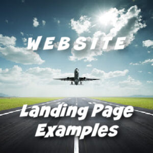Landing Page examples for marketing your services online